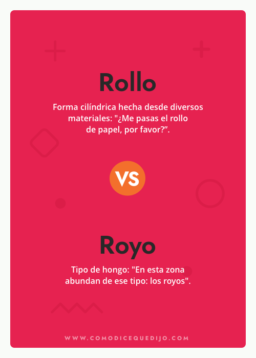 Rollo o Royo - ¿Cómo se escribe?