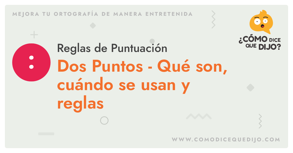 Para Que Se Usan Los Dos Puntos | My XXX Hot Girl