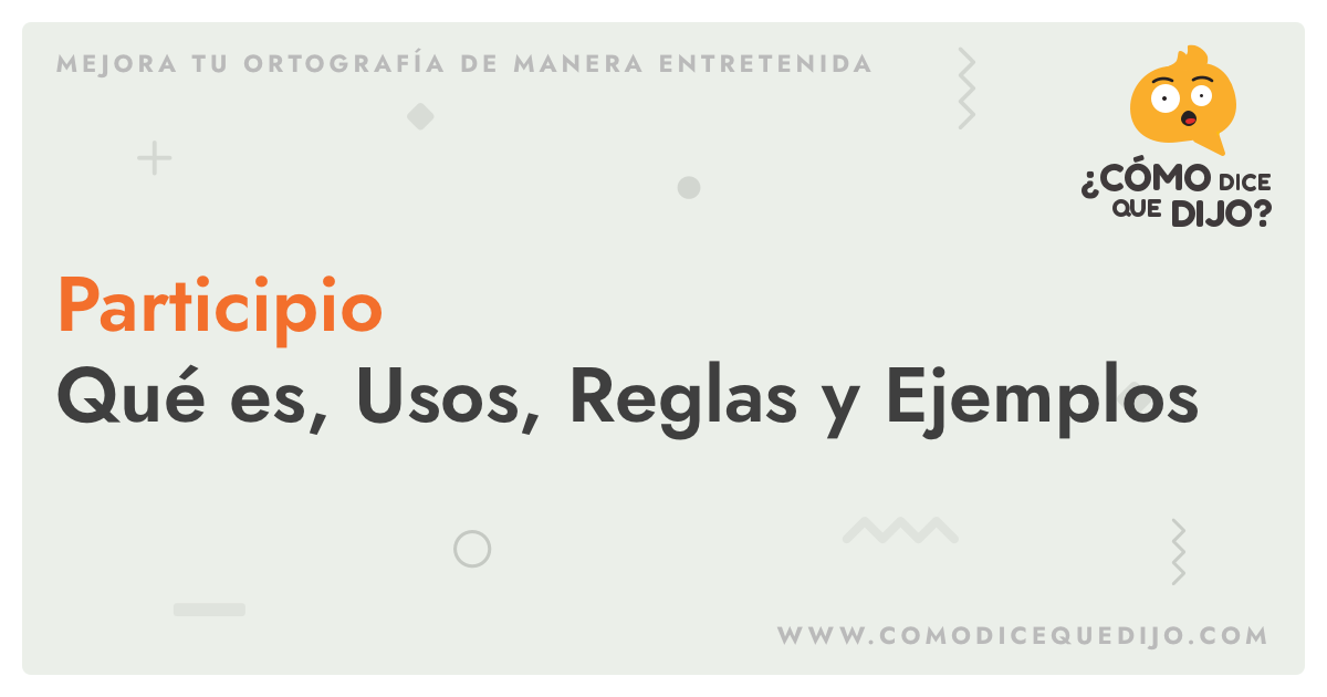 modo participio modo participio