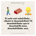 Trabalenguas: Enladrillado