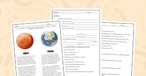 Comprensión lectora: Diferencias entre Marte y la Tierra