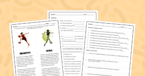 Comprensión lectora: Baloncesto vs. Fútbol para niños