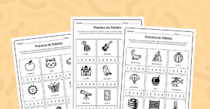 Contando sílabas: Actividad con imágenes