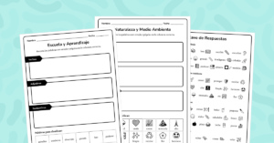 Actividad para niños: Clasificación de sustantivos, verbos y adjetivos