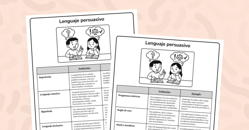 Lista de recursos persuasivos