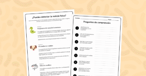 Lee tres noticias sorprendentes y decide cuál es falsa. Actividad para ejercitar la lectura crítica y el razonamiento.