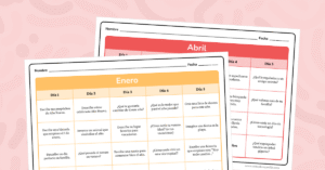 Un calendario con 365 ideas para escribir todo el año. Retos creativos, preguntas y propuestas para inspirar cada día.