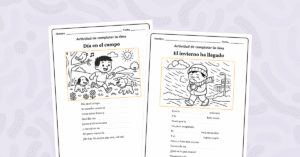 Encuentra y crea palabras que rimen con esta actividad práctica y divertida para primeros lectores.