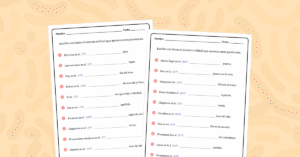40 ejercicios prácticos para dominar la escritura de números ordinales del 1º al 20º con oraciones contextualizadas.